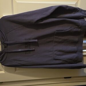 Taylor Swift 2023 Eras Tour Washed Blue Oversized Hoodie Sweatshirt. Size MED